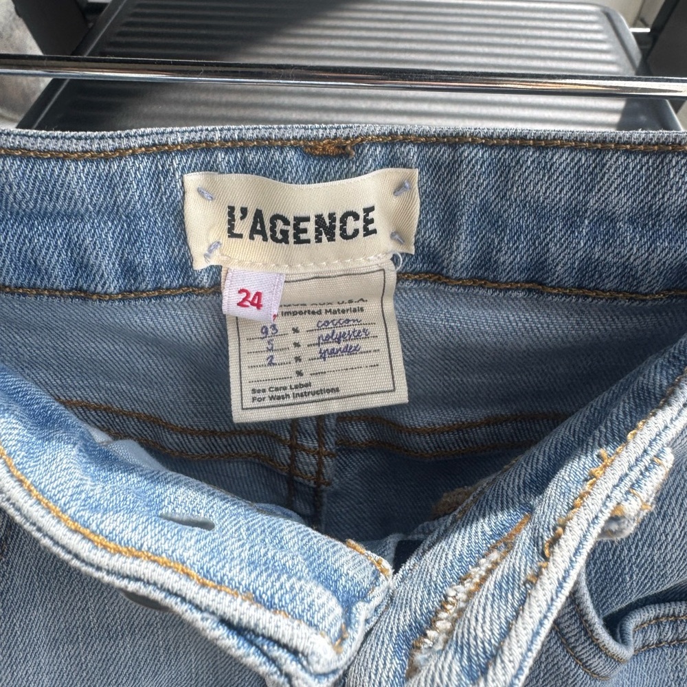 LAGENCE
High Line Distressed Skinny Jean In Lombards Destruct - Picture 7 of 15
